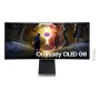 Samsung LS34DG850SUXDU Monitor PC 86,4 cm (34") 3440 x 1440 Pixel OLED Argento
