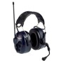 3M PELTOR LiteCom Auricolare Wireless A Padiglione Nero, Blu (XH001680434)