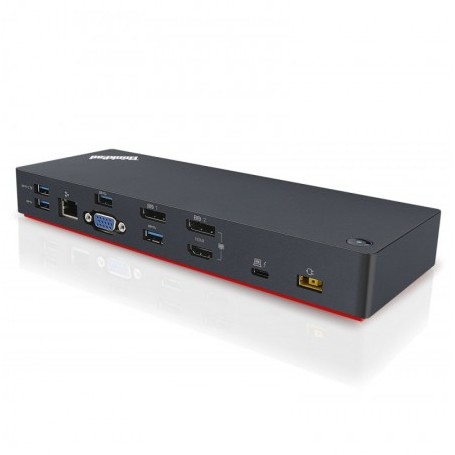 Lenovo 40AC0135EU replicatore di porte e docking station per laptop Cablato Thunderbolt 3 Nero (40AC0135EU-PL)