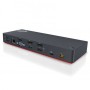 Lenovo 40AC0135EU replicatore di porte e docking station per laptop Cablato Thunderbolt 3 Nero (40AC0135EU-PL)