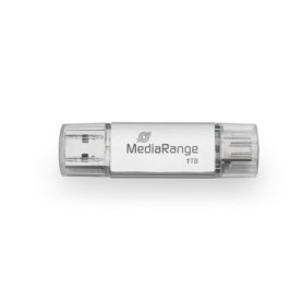 MediaRange MR941-1 unità flash USB 1 TB USB Type-A / USB Type-C 3.2 Gen 1 (3.1 Gen 1) Argento
