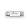MediaRange MR941-1 unità flash USB 1 TB USB Type-A / USB Type-C 3.2 Gen 1 (3.1 Gen 1) Argento