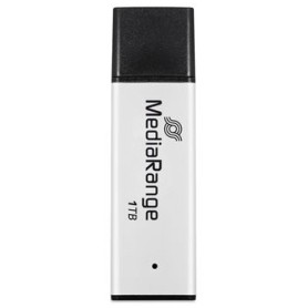 MediaRange MR1905-1 unità flash USB 1 TB USB tipo A 3.2 Gen 1 (3.1 Gen 1) Nero, Argento