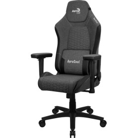 Aerocool CROWN AeroWeave Sedia per gaming universale Seduta imbottita Nero (CROWNASHBK)