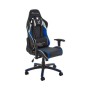 X Rocker 5124601 sedia per videogioco Poltrona per gaming Sedia imbottita tappezzata Nero, Blu