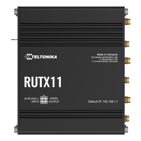 Teltonika RUTX11 Router di rete cellulare (RUTX1120B200)