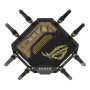 ASUS ROG Rapture GT-BE98 router wireless 10 Gigabit Ethernet Quad-band (2.4 GHz / 5 GHz-1 / 5 GHz-2 / 6 GHz) Nero (90IG08F0-MO9A3V)