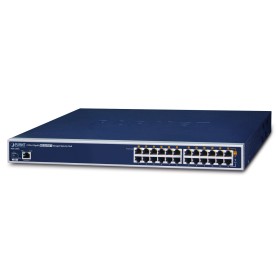 PLANET POE1200G switch di rete Gestito Gigabit Ethernet (10/100/1000) Supporto Power over Ethernet (PoE) 1U Blu (POE-1200G)