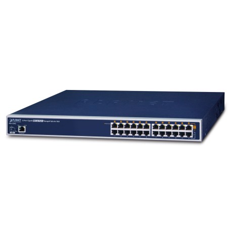 PLANET POE1200G switch di rete Gestito Gigabit Ethernet (10/100/1000) Supporto Power over Ethernet (PoE) 1U Blu (POE-1200G)