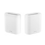 ASUS EBM68(2PK) – Expert Wifi Banda tripla (2.4 GHz/5 GHz/5 GHz) Wi-Fi 6 (802.11ax) Bianco 3 Interno (90IG07V0-MO3A40)