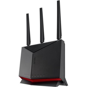 ASUS RT-BE86U router wireless 10 Gigabit Ethernet Dual-band (2.4 GHz/5 GHz) Nero (90IG08W0-MO9A0V)