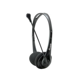 Equip Chat Headset Auricolare Cablato A Padiglione Musica e Chiamate Nero (605640)