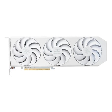 POWERCOLOR AMD Radeon RX 9060 XT Hellhound Spectral White OC 16GB GDDR6 Grafikkarte HDMI/3xDP (RX9060XT 16G-L/OC/WHITE)