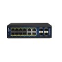 ALLNET ALL-SGI8016PM switch di rete Gestito L2+/L3 Gigabit Ethernet (10/100/1000) Supporto Power over Ethernet (PoE) Nero