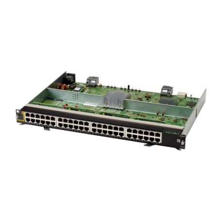 HPE Aruba Networking CX 6400 48-port 1GbE Class 4 PoE v2 Module (R0X38C)