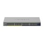 NETGEAR GS748PP Non gestito Gigabit Ethernet (10/100/1000) Supporto Power over Ethernet (PoE) Grigio (GS748PP-100EUS)