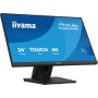 iiyama ProLite T2454MSC-B3AG Monitor PC 60,5 cm (23.8") 1920 x 1080 Pixel Full HD LED Touch screen Multi utente Nero