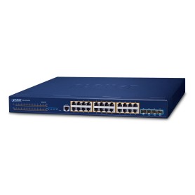 PLANET Layer 3 24-Port 10/100/1000T Gestito L3 Gigabit Ethernet (10/100/1000) 1U Blu (SGS-6310-24P4X)