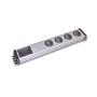 Güde 1202-3 regolatore di potenza da remoto 4 presa(e) AC Nero, Grigio