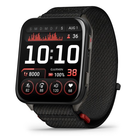 Garmin Venu X1 5,08 cm (2") AMOLED Digitale 448 x 486 Pixel Touch screen Nero Wi-Fi GPS (satellitare) (010-02980-02)