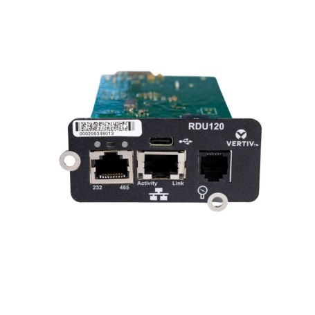 Vertiv Liebert IntelliSlot RDU120 Interno Ethernet 1000 Mbit/s