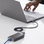 StarTech.com Adattatore USB4 a Ethernet 10GbE, Convertitore Multi-Gigabit Compatibile Thunderbolt, NIC 10GBASE-T/5G/2.5G con Cav (USB4-10GBE-ETHERNET)