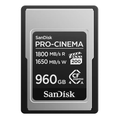 SanDisk PRO-CINEMA 960 GB CFexpress tipo A (SDCFEA-960G-GN4NN)