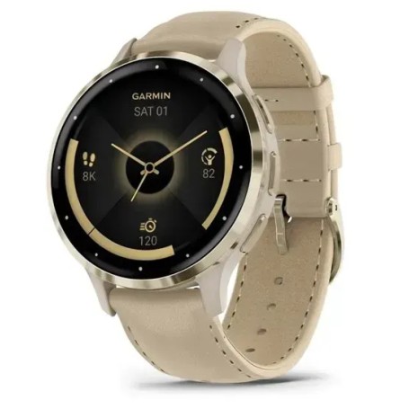 Garmin 010-02785-55 smartwatch e orologio sportivo 3,05 cm (1.2") AMOLED 41 mm Digitale 390 x 390 Pixel Touch screen Oro Wi-Fi G