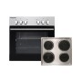 Respekta Leandro EB 6000 SET IX N set di elettrodomestici da cucina Piastra sigillata Forno elettrico (EB6000IXN)