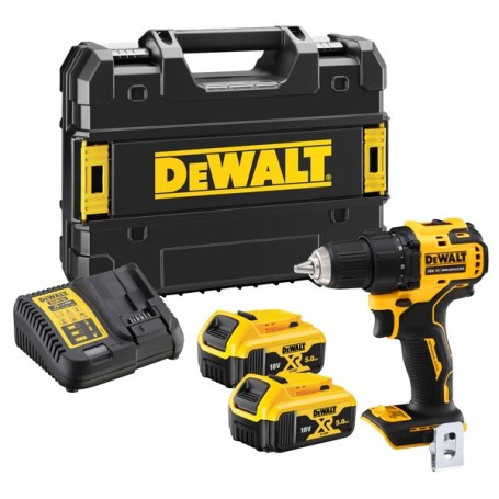 DeWALT DCD708P2T-QW trapano 1650 Giri/min 1,1 kg Giallo