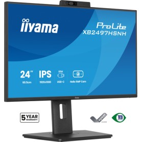 iiyama ProLite XB2497HSNH-B1 24IN IPS LCD 4MS 1920X1080 350CD/M2 HDMI/DP/USB 2 Monitor PC 60,5 cm (23.8") 1920 x 1080 Pixel Full