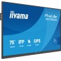 iiyama TN7505A-B1AG visualizzatore di messaggi Pannello piatto interattivo 189,3 cm (74.5") 500 cd/m² 4K Ultra HD Nero Touch sc