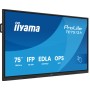 iiyama TE7513A-B2AG visualizzatore di messaggi Pannello piatto interattivo 190,5 cm (75") Wi-Fi 500 cd/m² 4K Ultra HD Nero Touc