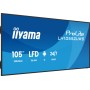 iiyama LH10552UWS-B1AG visualizzatore di messaggi Design chiosco 2,66 m (104.6") Wi-Fi 500 cd/m² UltraWide 5K HD Processore int
