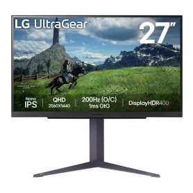 LG 27GS85Q-B Monitor PC 68,6 cm (27") 2560 x 1440 Pixel Quad HD LCD Nero (27GS85Q-B.AEU)