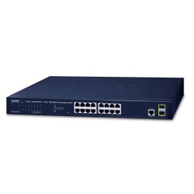 PLANET GS-4210-16T2S switch di rete Gestito L2/L4 Gigabit Ethernet (10/100/1000) 1U Blu (GS-4210-16T2S)