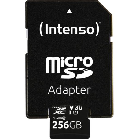 Intenso 3433492 memoria flash 256 GB MicroSDXC UHS-I Classe 10