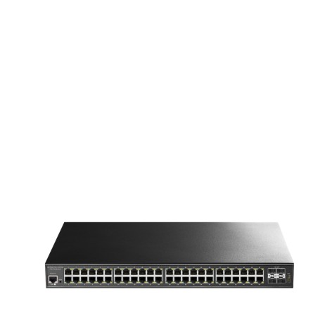 Cudy GS2048PS4 Gestito L2 Gigabit Ethernet (10/100/1000) Supporto Power over Ethernet (PoE) Nero (GS2048PS4-720W)