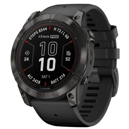Garmin fēnix 7X Pro 3,56 cm (1.4") MIP 51 mm Digitale 280 x 280 Pixel Touch screen Nero Wi-Fi GPS (satellitare) (010-02778-11)