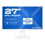 JAPANNEXT JN-IPS270WQHD75F-C65W-HSP-W Monitor PC 68,6 cm (27") 2560 x 1440 Pixel Quad HD LED Bianco