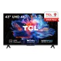 TCL V6C 43V6C TV 109,2 cm (43") 4K Ultra HD Smart TV Wi-Fi Metallico 260 cd/m²