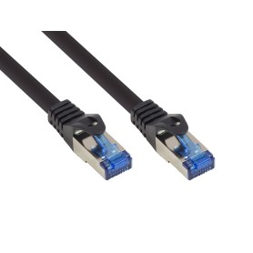 Alcasa 8060-SF005S cavo di rete Nero 0,5 m Cat6a S/FTP (S-STP) (8060-SF005S)