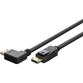 Goobay 77052 cavo DisplayPort 1 m Nero