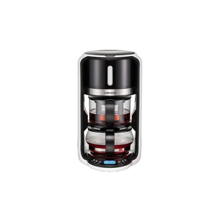 Rommelsbacher TA 1200 teiera in vetro per la preparazione del tè 1 L 1200 W Nero, Bianco (TA 1200)