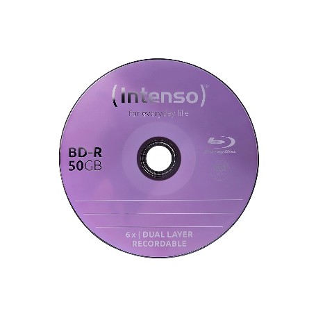 Intenso 5001124 disco vergine Blu-Ray BD-R 50 GB 25 pz