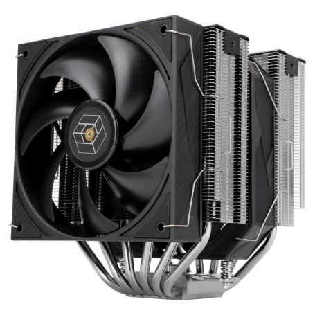 Thermalright Royal pretor 130 Processore Dissipatore di calore/Radiatore 13 cm Nero, Argento (ROYAL PRETOR 130)