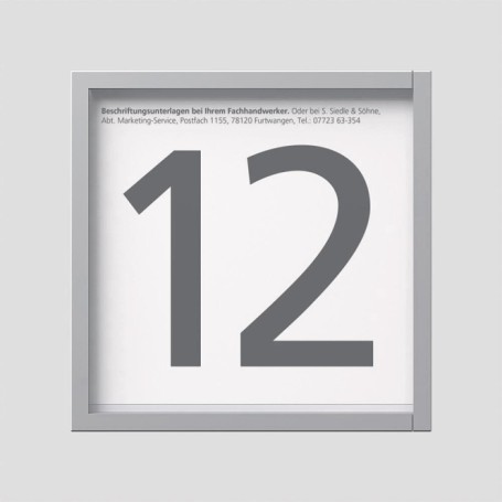 Siedle Infomodul IM 700-0 SM silber-metallic (210012695-00)