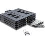 Delock 5.25? Wechselrahmen für 8 x 2.5? SATA oder SAS HDD / SSD mit Schloss (47172)