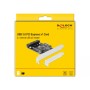 DeLOCK 90387 scheda di interfaccia e adattatore Interno USB 3.2 Gen 1 (3.1 Gen 1)