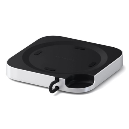 Satechi Stand Hub Mac Mini M4 SSD Enclosure Silber (ST-GNMMES)
